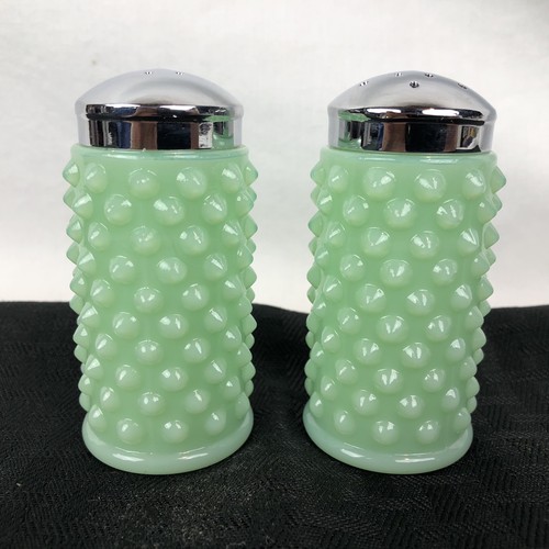 Mosser glass jade - hobnail, salt